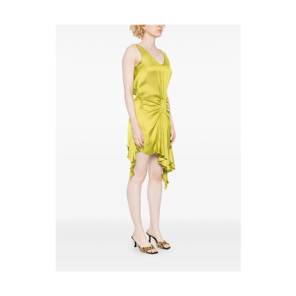Siedrés Groene Avocado Asymmetrische Rok Green Dames