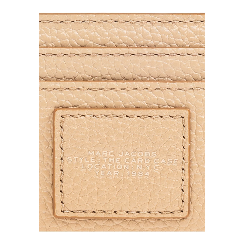 Marc Jacobs Kaarthouder The Marc Mini Beige Dames