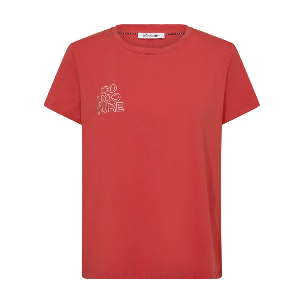 Co'Couture Outline Tee 33139 Red Dames