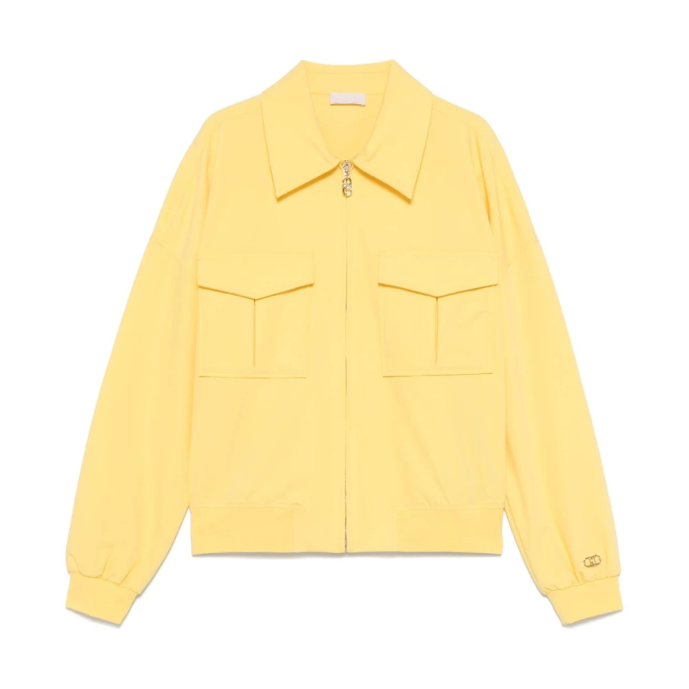 Liu Jo Voorrits Kanariegele T-shirts Yellow Dames