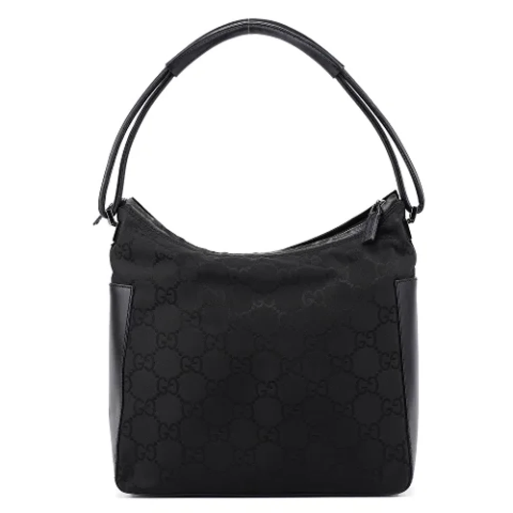 Gucci Vintage Pre-owned Leather handbags Black Dames