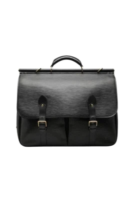 Pre-owned Sac Chasse Epi Boston Bag