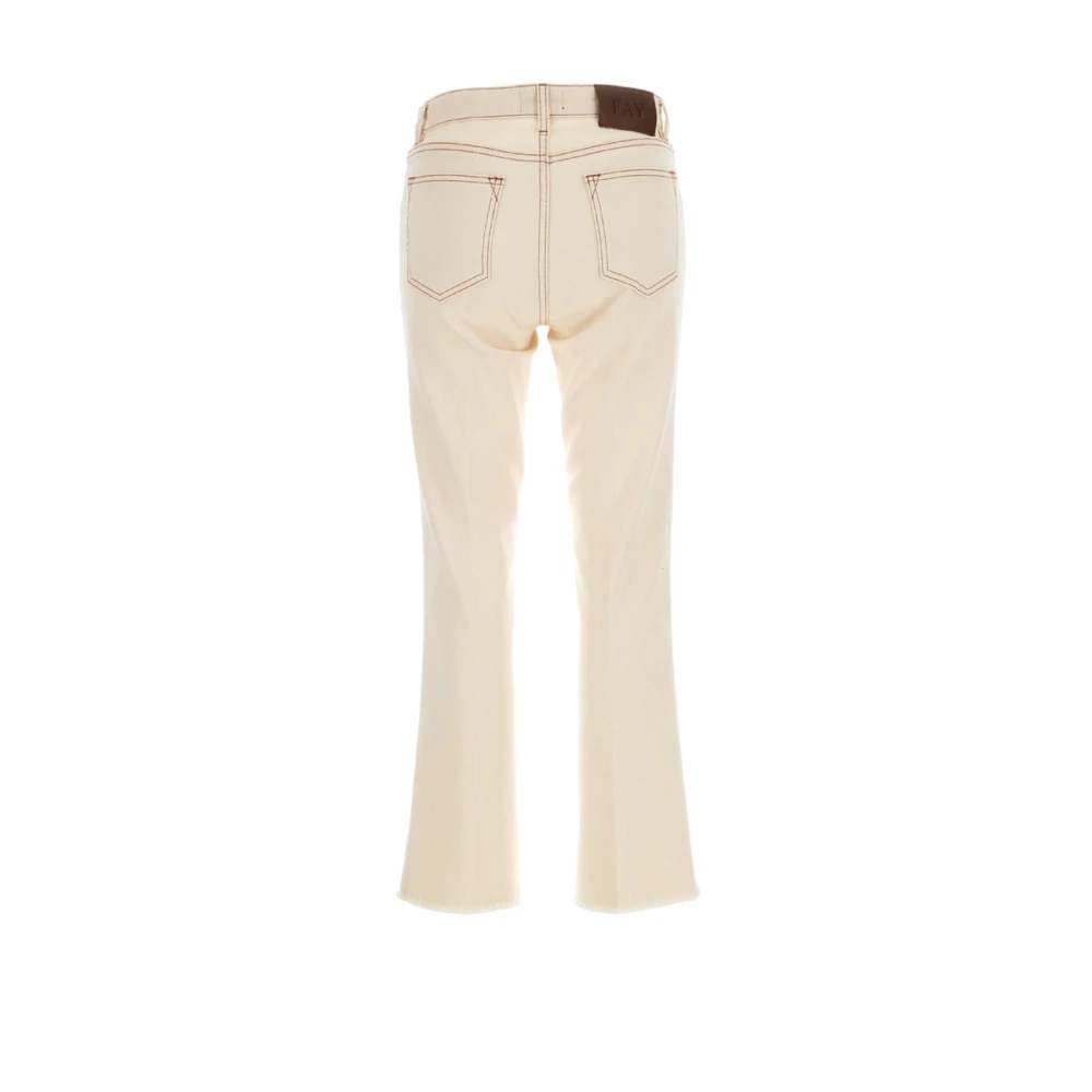 Fay Beige Broek Beige Dames