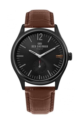 analog-leather-strap-watch-stainless-steel