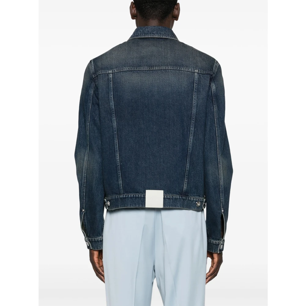 Lanvin Klassieke Blauwe Jas Blue Heren