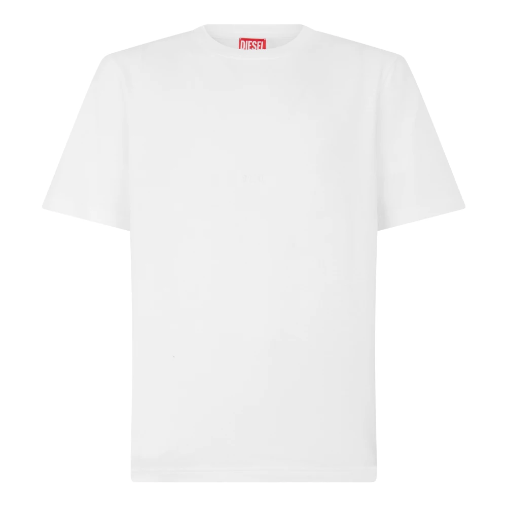Diesel Uomo Bianco Top, L, New,