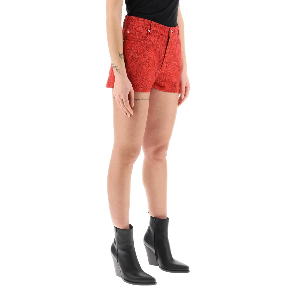 ETRO Shorts Red Dames