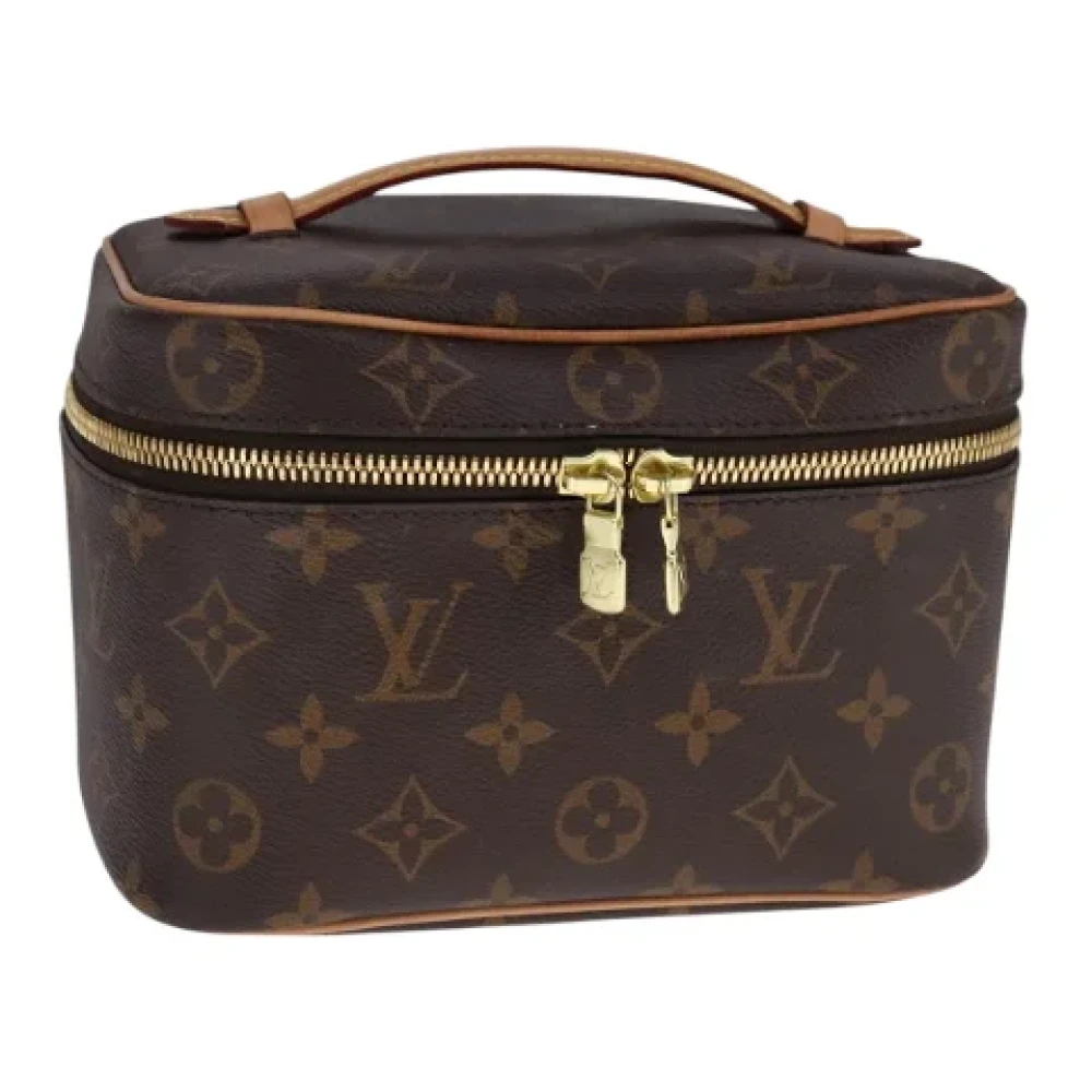 Louis Vuitton Vintage Pre-owned Canvas handbags Brown Dames