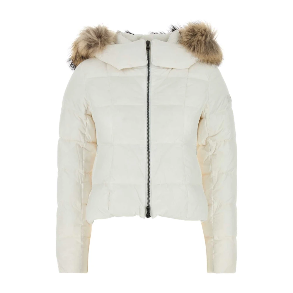Tatras Stijlvolle witte nylon donsjack White Dames