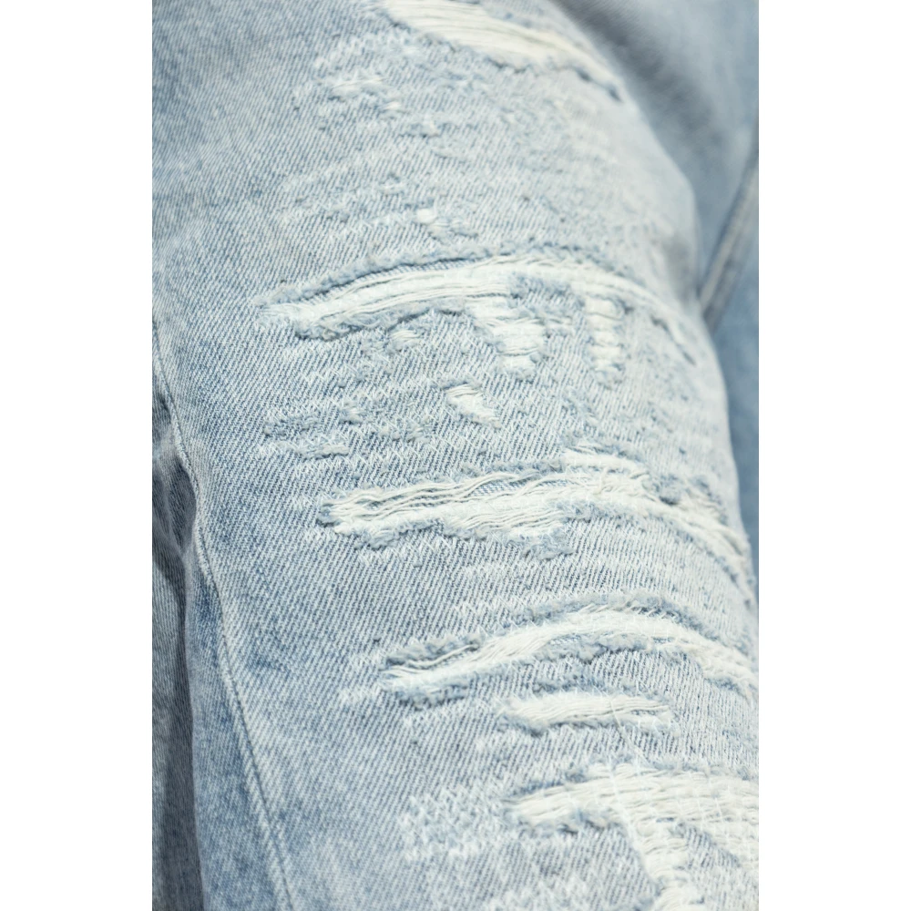 Amiri Jeans met vintage-effect Blue Heren