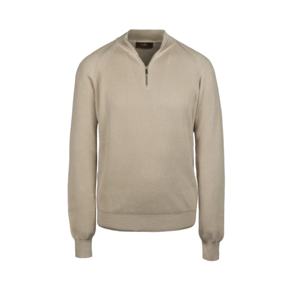 Moorer Men's Beige Turtlenecks, 3XL, Turtleneck