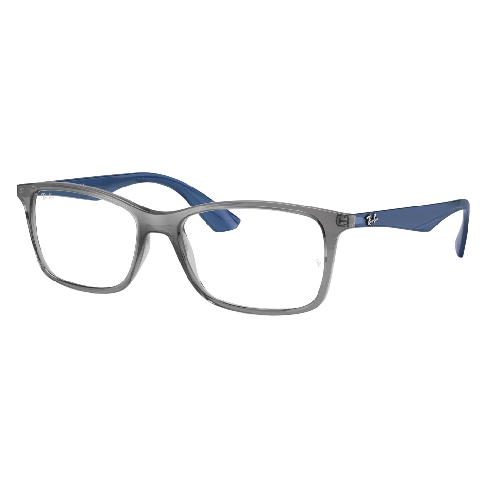 Ray-Ban Unisex Gray Glasses, 56 Mm, Square Optical Frame
