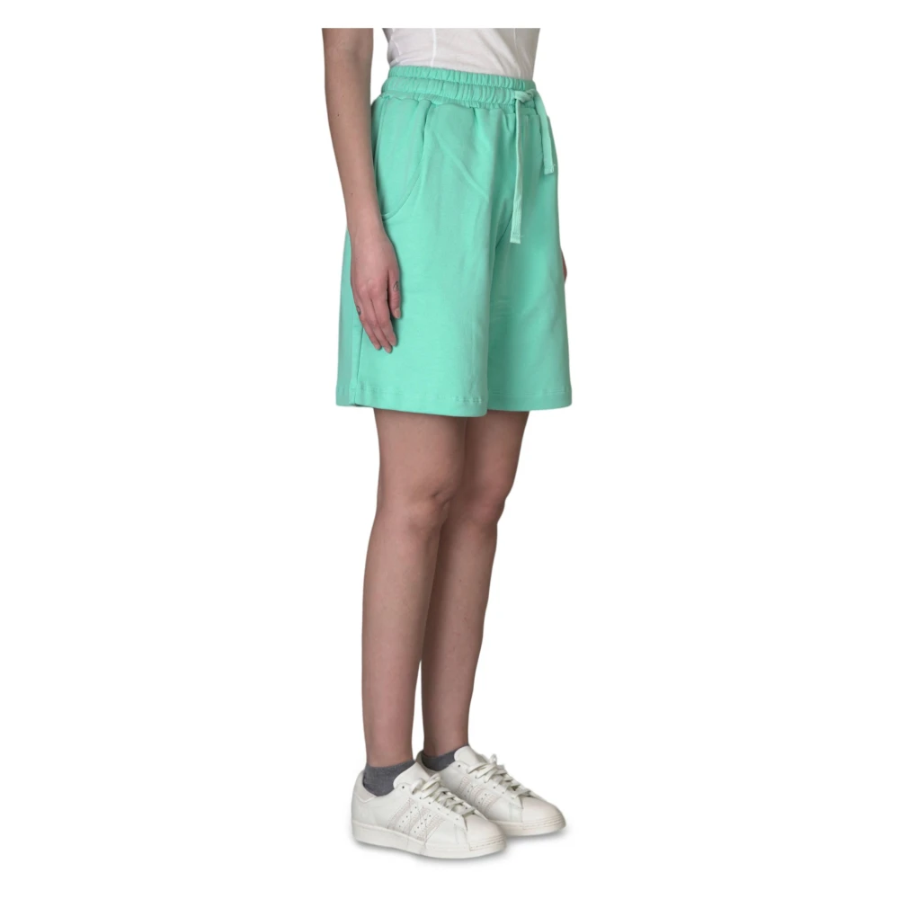 Hinnominate Menta Sweat Shorts Green Dames