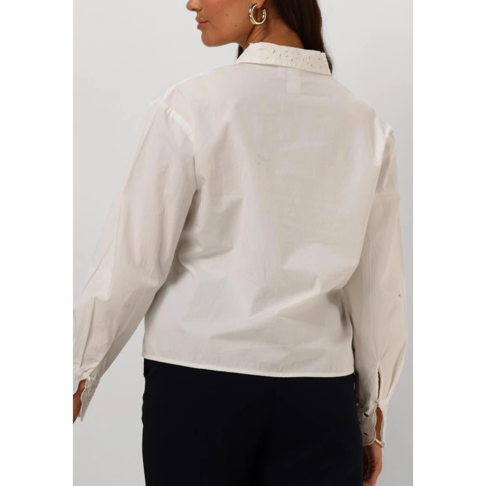 Y.A.S Elegante Witte Blouse voor Vrouwen White Dames