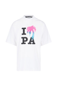 Palm Angels T-shirts and Polos White