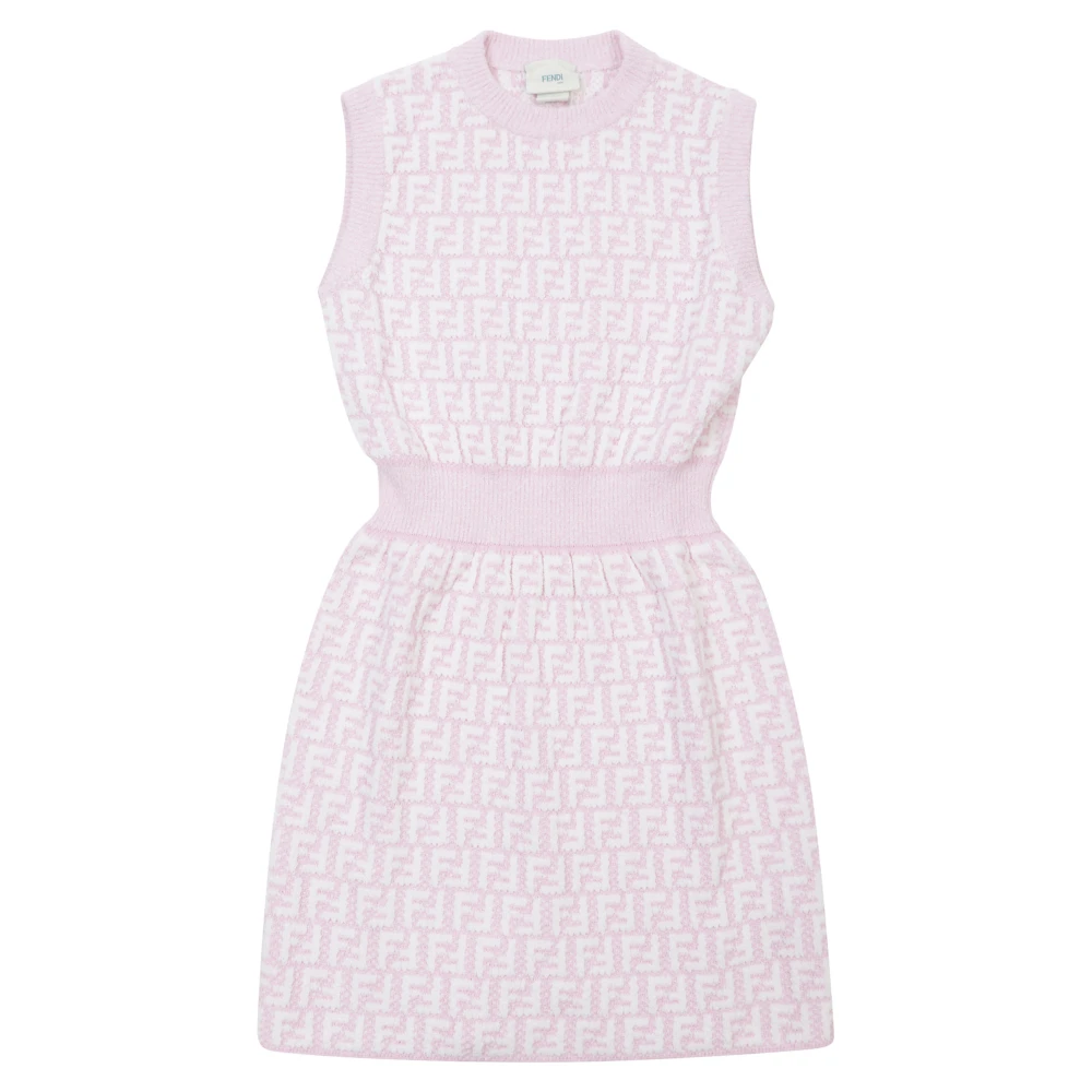 Fendi Girls Purple Dresses, 12 Y, Dresses