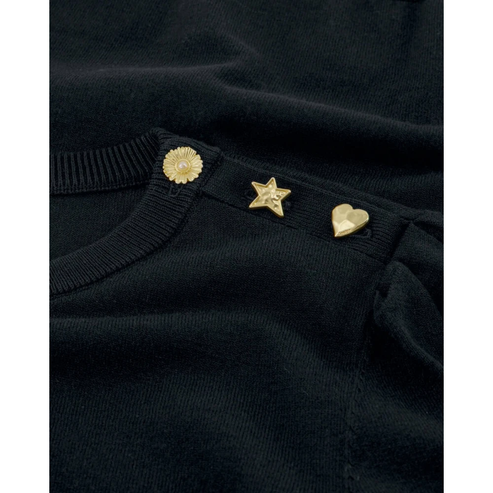 Fabienne Chapot Molly Korte Mouw Pullover Black Dames