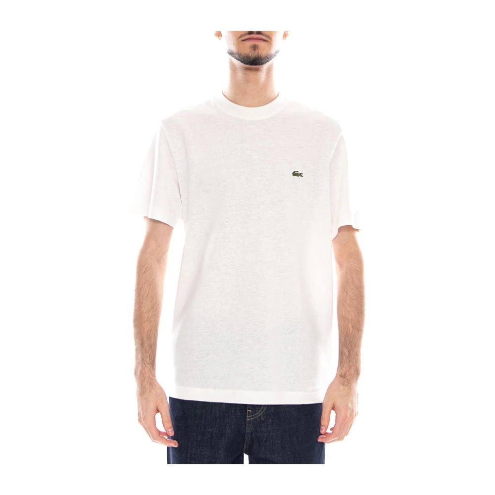 Lacoste Uomo Bianco Top, S, New,