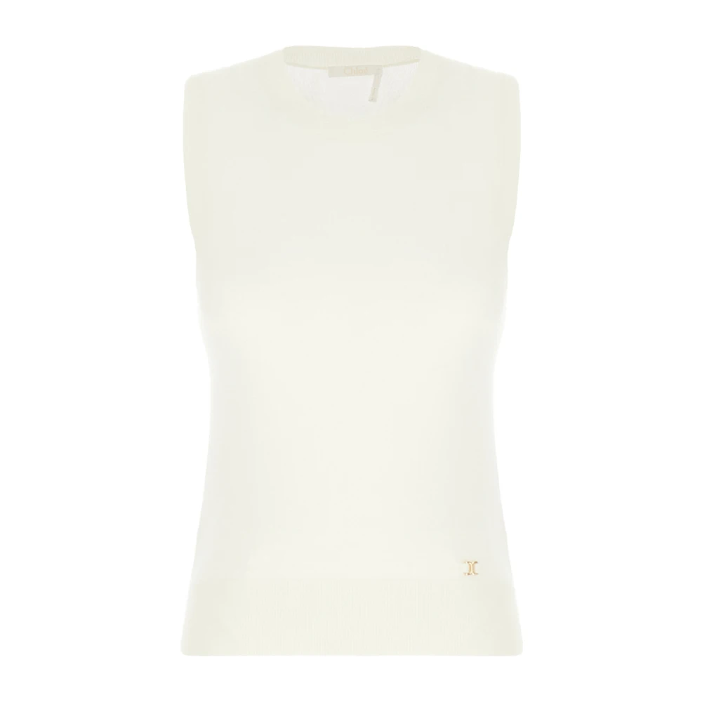 Chloé Stijlvolle TOP voor modeliefhebbers Beige Dames