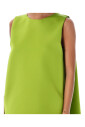 robe-mini-duchesse-en-soie-verte