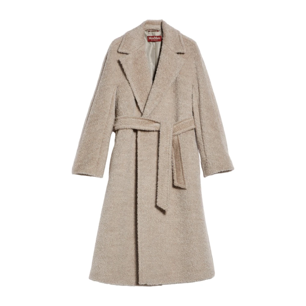 Coats > Belted Coats - - Max Mara Studio - Modalova