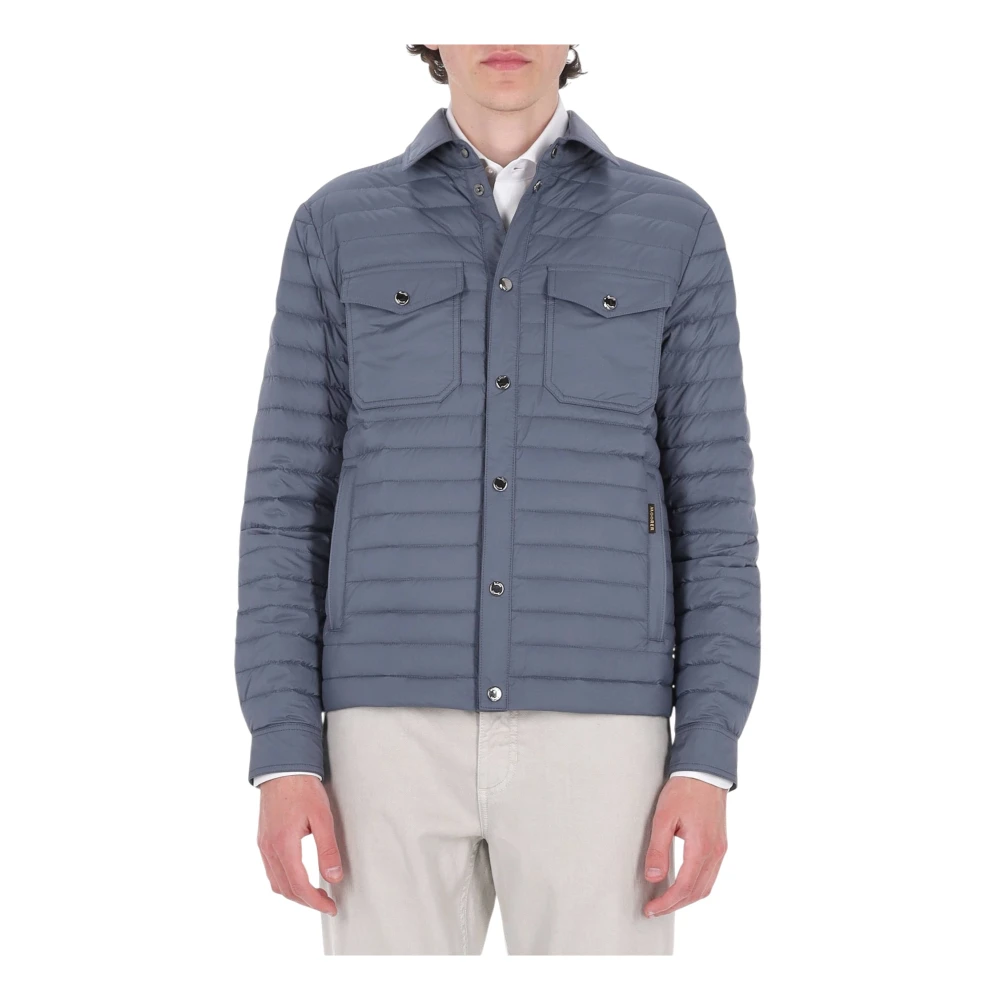 Moorer Hombre Azul Chaquetas, Talla: M