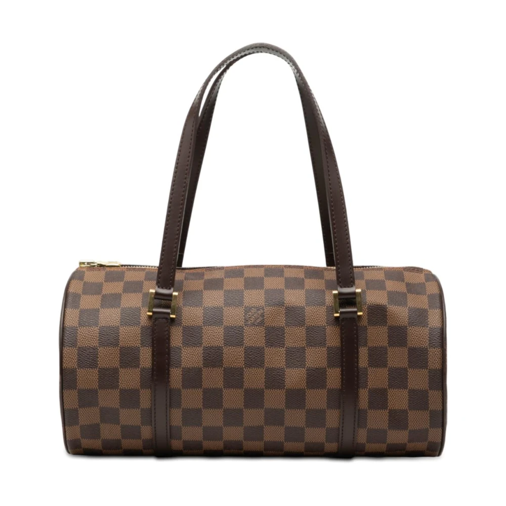 Louis Vuitton Vintage Women's Brown Pre-Owned Top Handle Satchel