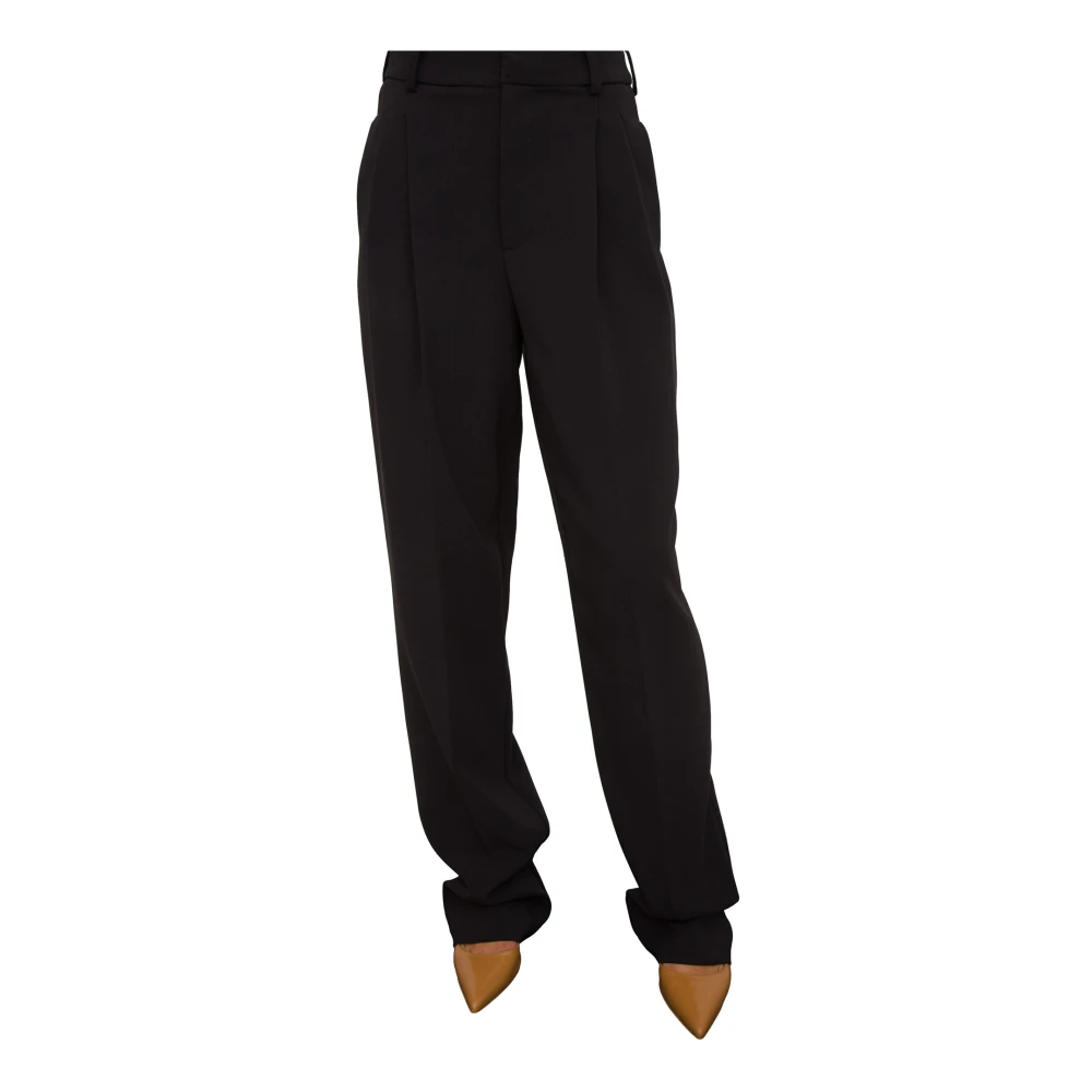 Elisabetta Franchi Stijlvolle Broek voor Vrouwen Black Dames