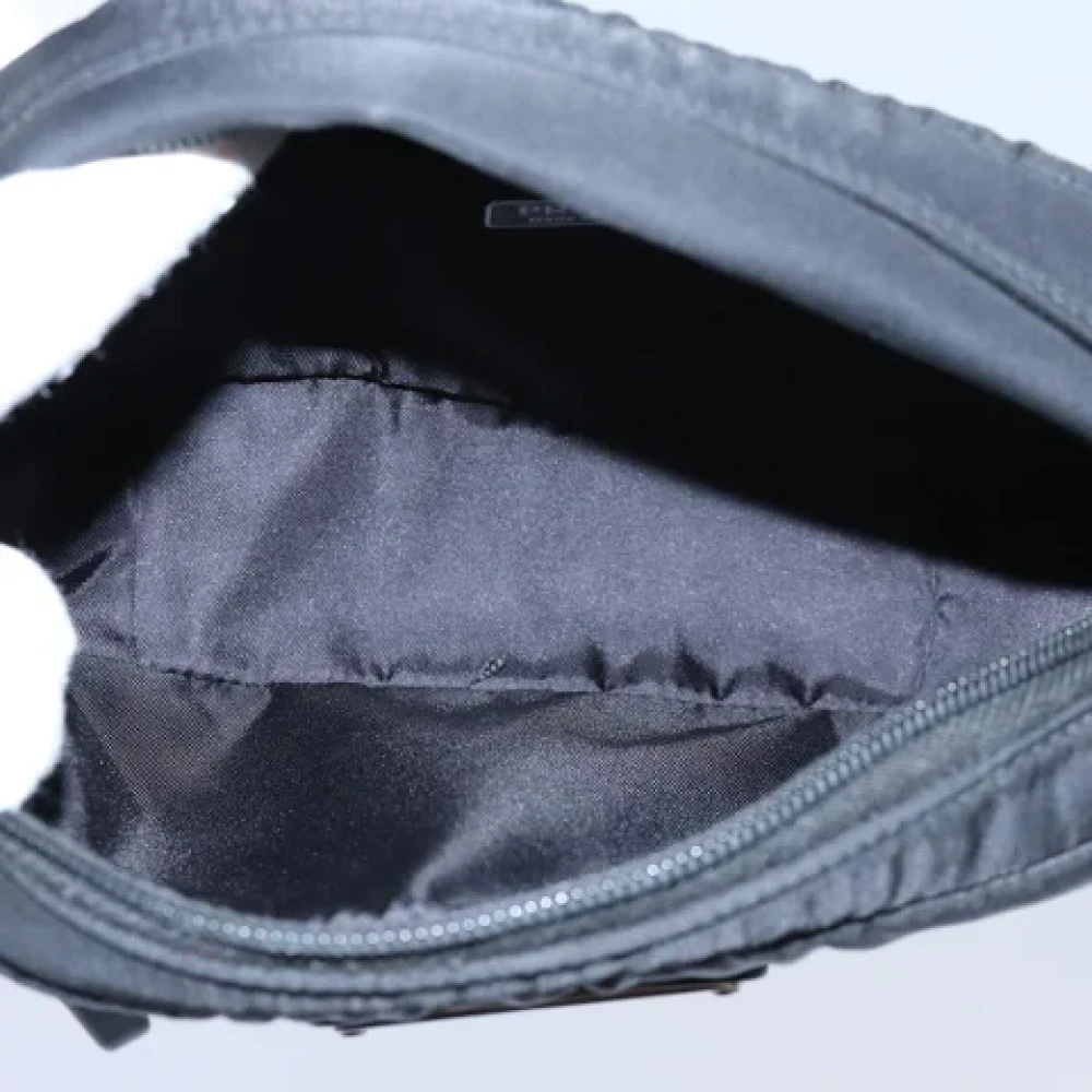 Prada Vintage Pre-owned Fabric prada-bags Black Dames