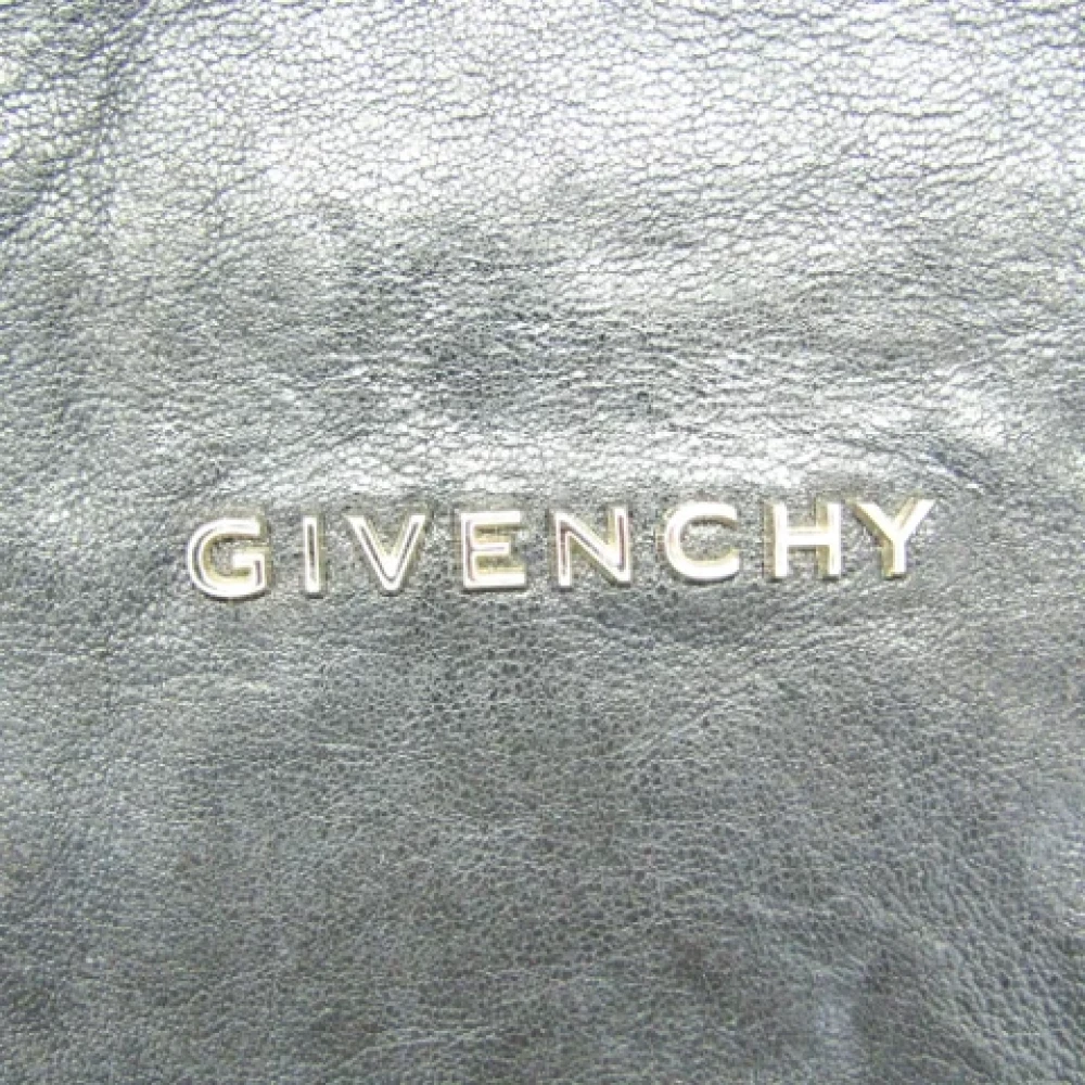 Givenchy Pre-owned Leather shoulder-bags Blue Dames