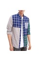chemise-regular-fit-avec-motifs-mixtes