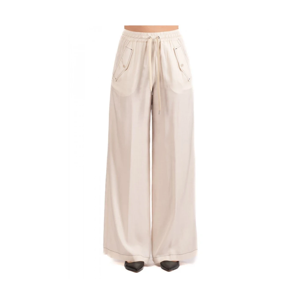 Pinko Mujer Rosado Pantalones, Rosa, Talla: S