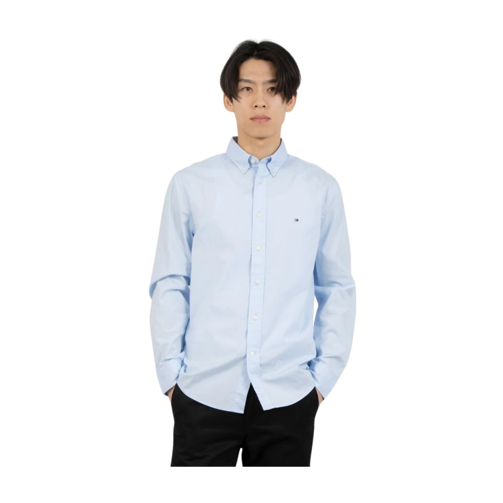 Tommy Hilfiger Menswear (Pvh Group) Core Flex Poplin Solid Rf Shirt Sweet Blue - Gr. - S - Bild 8