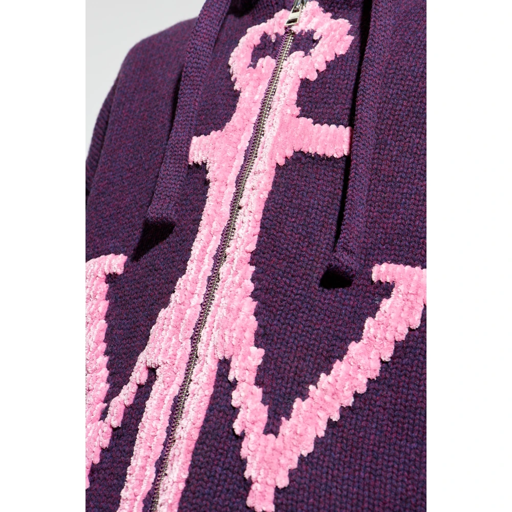 JW Anderson Capuchonvest Purple Heren