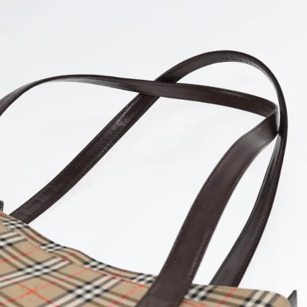 Burberry Vintage Pre-owned Canvas totes Beige Dames