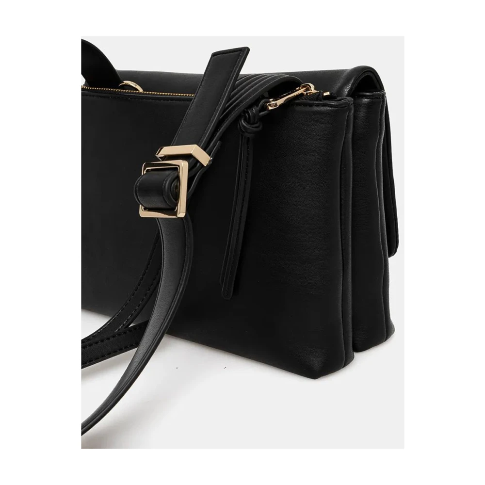Twinset Zwarte Synthetische Schoudertas Multifunctioneel Model Black Dames