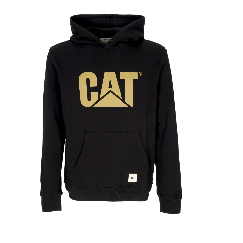 CAT Logo Hoodie Zwart Streetwear erpillar Black Heren