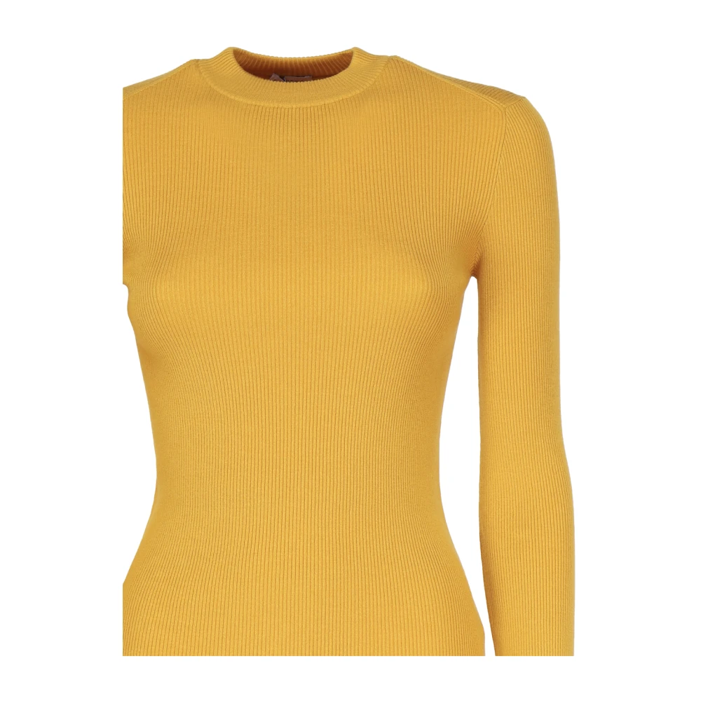 Burberry Gele truien met Equestrian Knight Design Yellow Dames