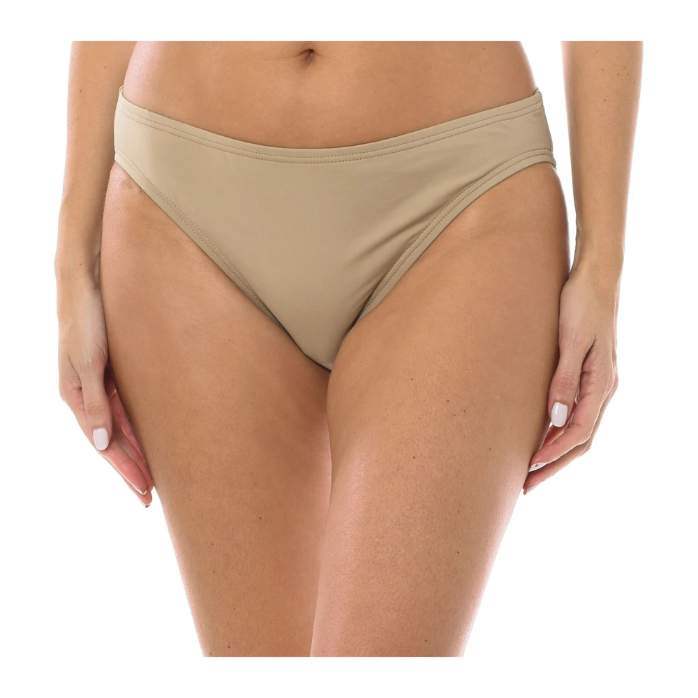 Michael Kors Beige Classic Bikini Bottom - Female - Bikinis - Xs - Swimwear