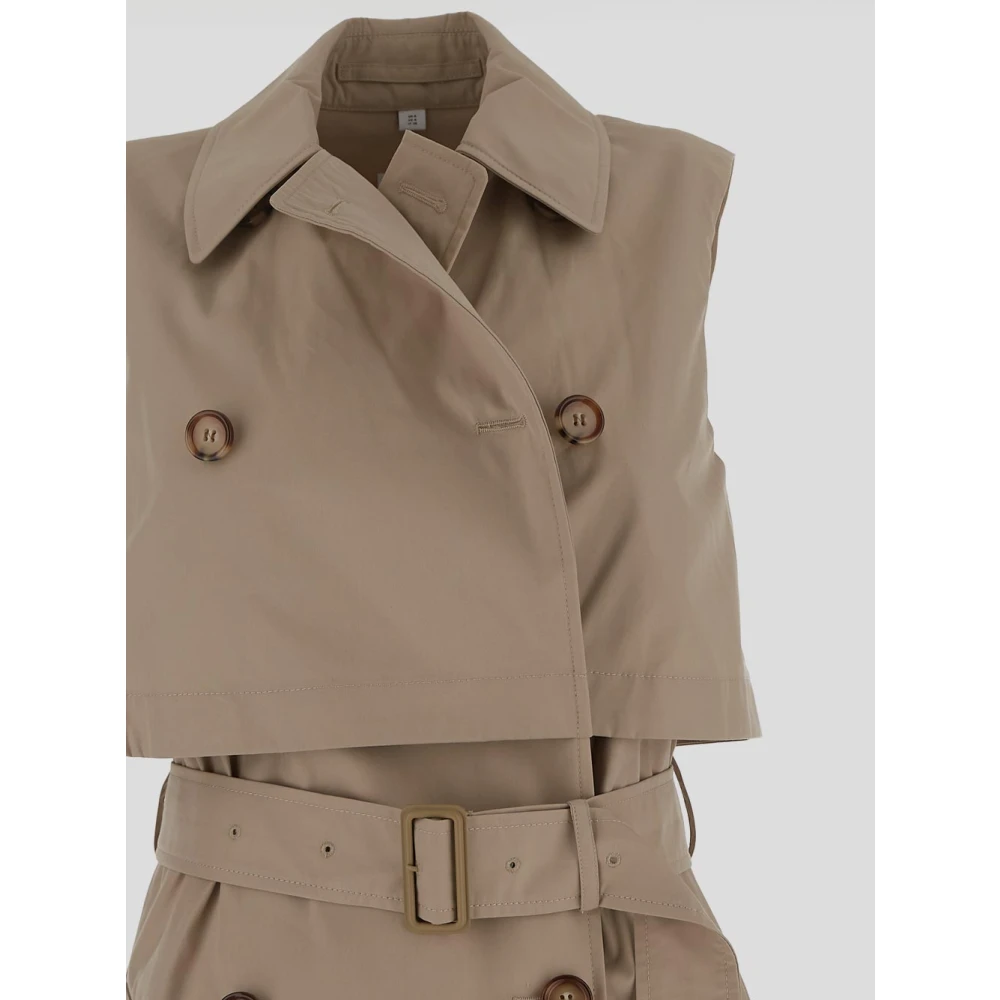 Burberry Trench Coats Brown Dames