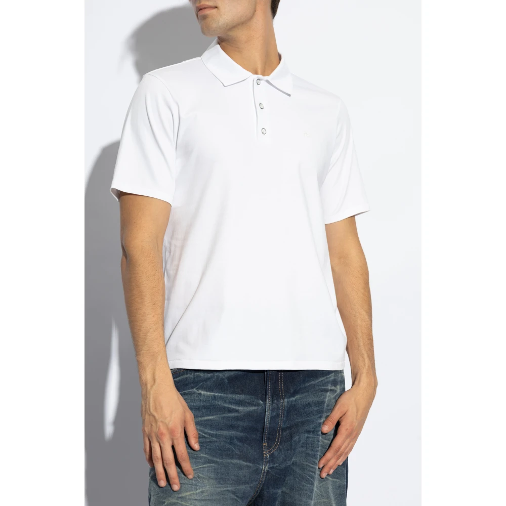Rag & Bone Polo Pima White Heren