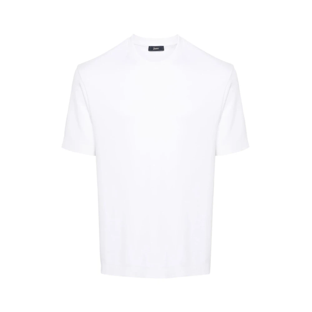 Herno - Tops > T-Shirts - White - Herno - Modalova