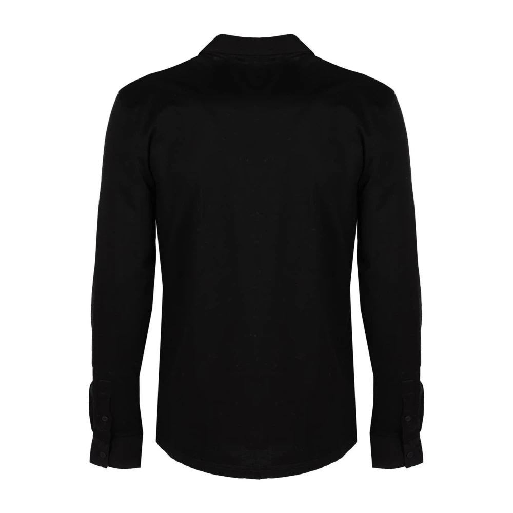 Antony Morato Klassiek Longsleeve Shirt Black Heren