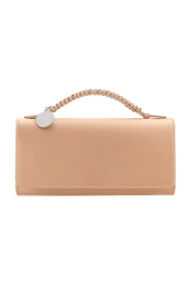 Falabella Satin Drawstring Crossbody Bag