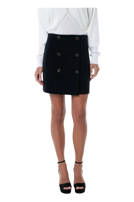 Gwen Buttoned Mini Skirt