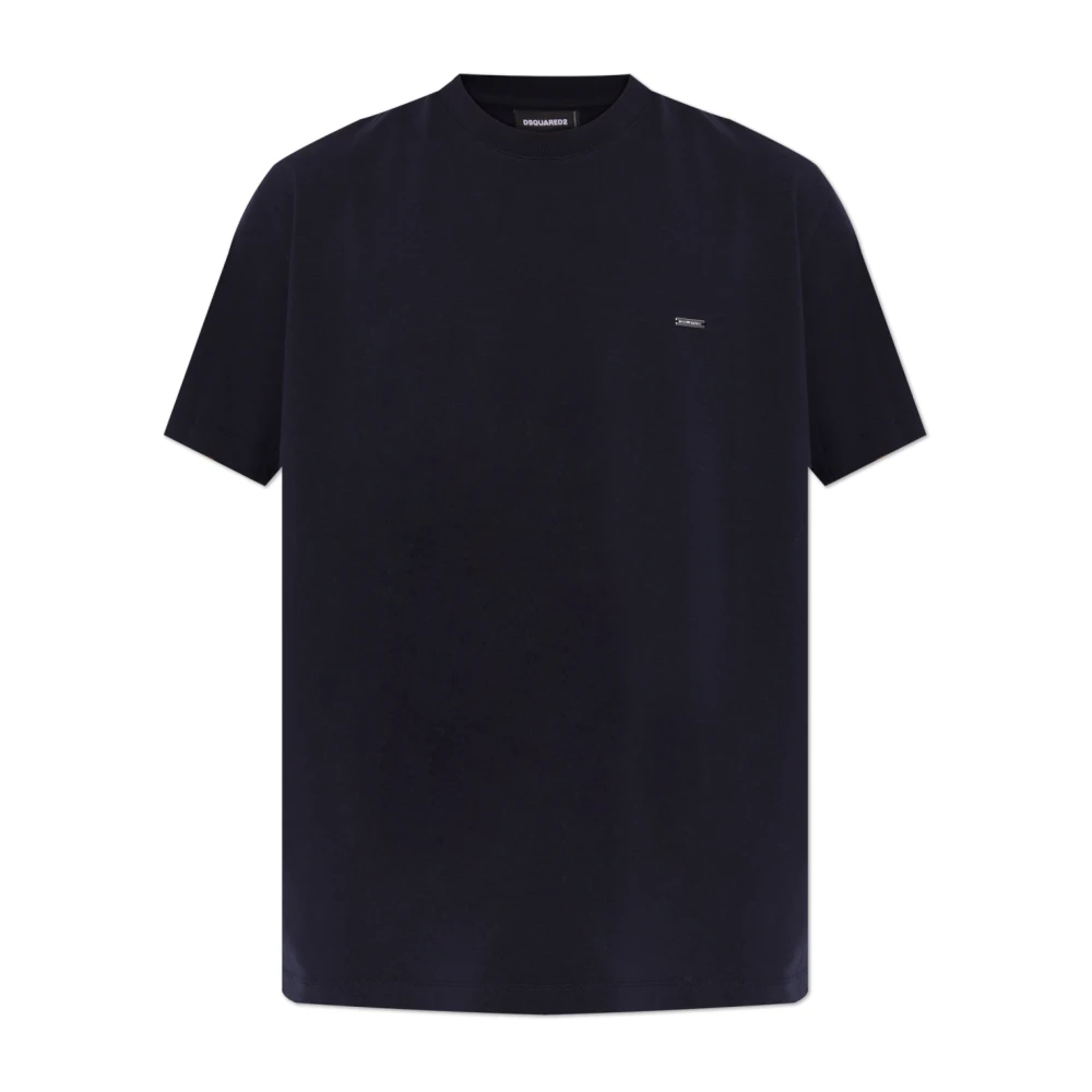 Dsquared2 Men's Blue The Logo T-Shirt - T-Shirts - S - Tops