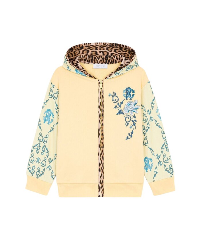 sweat-a-capuche-en-coton-a-imprime-leopard-et-filigrane