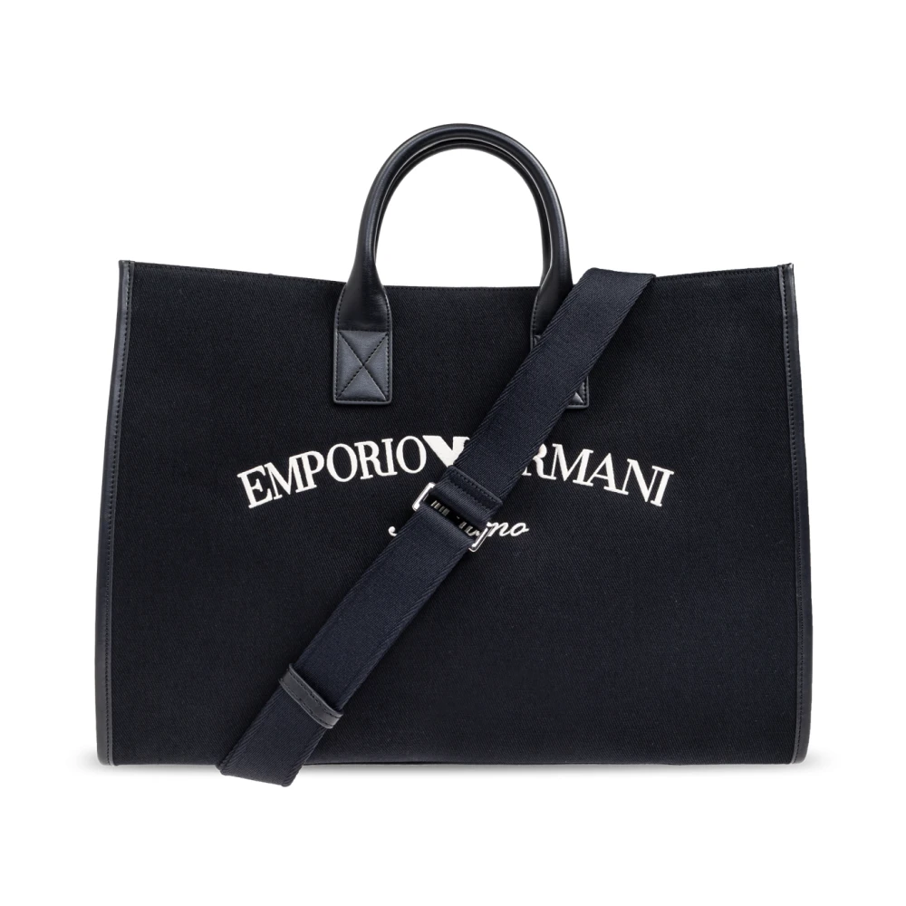 Emporio Armani Tas type shopper Black Heren