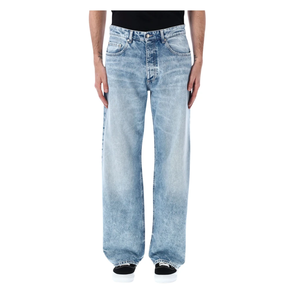 Icon Denim Men's Blue Will Baggy Jeans - Loose Fit Jeans - W30 - Jeans