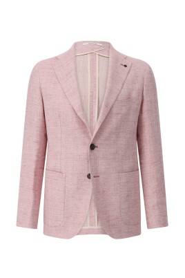 veste-slim-fit-en-lin